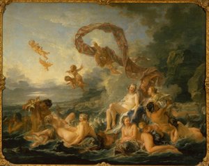 El triunfo de Venus de François Boucher